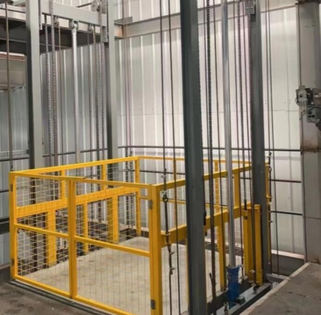 大连导轨式升降机一般加工周期